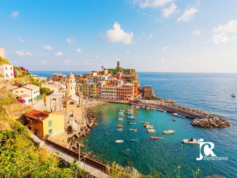 Voyager en van en famille en Toscane