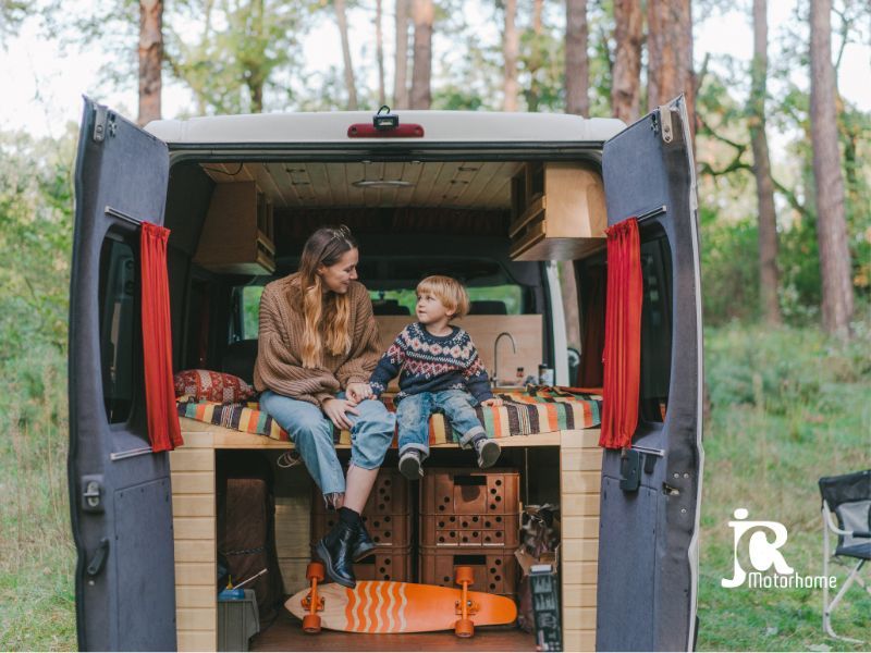 Partir en voyage en van en famille